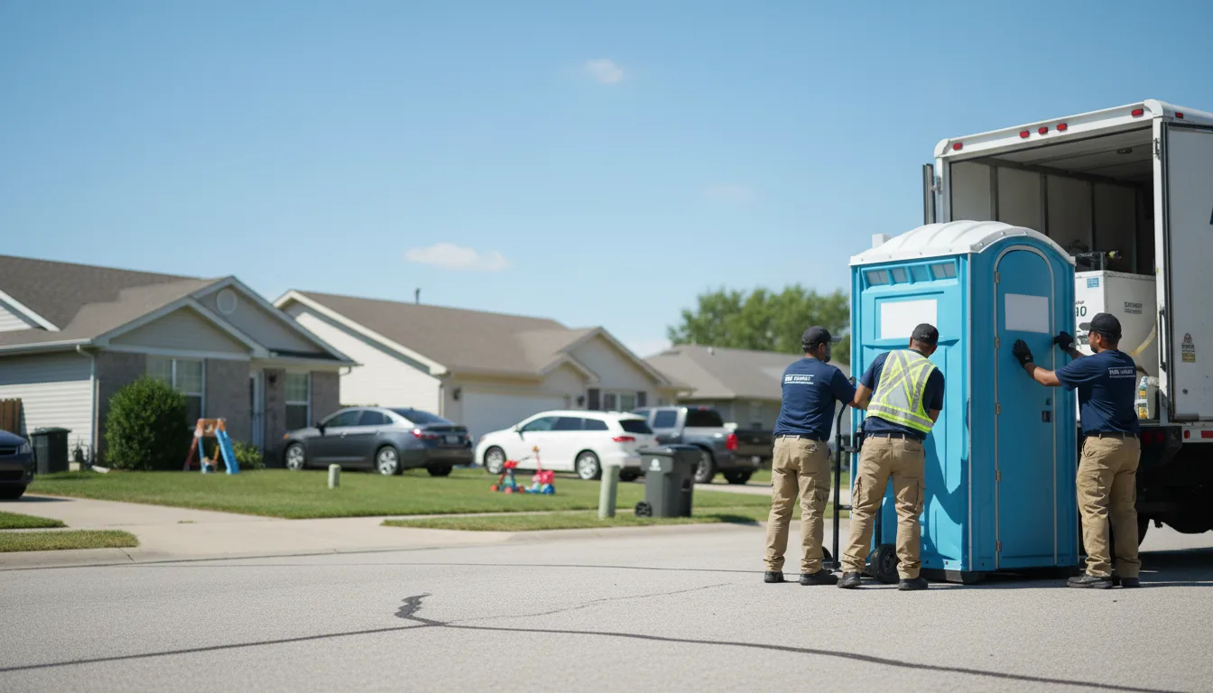 Standard Porta Potty Rentals in Kentucky near me
